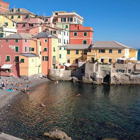 Casa Sulla Spiaggia Di Boccadasse Genova Exterior foto